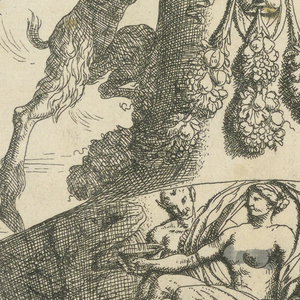 Print, Design for a Vase, 1657