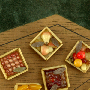 Crated Fruit Display Card, 1947