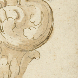 Drawing, Design for Two Decorative Vases, 1600–1650