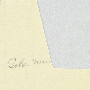 Drawing, Design for Bureau