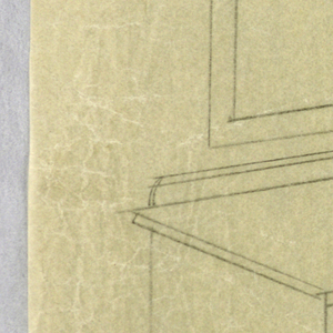 Drawing, Design for Bureau