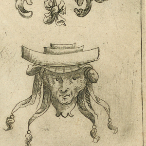 Print, Mascarons, about 1600