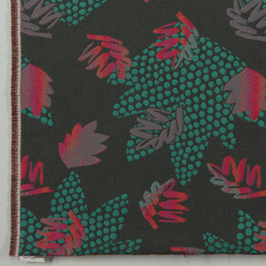 Textile, Leaves, 1989