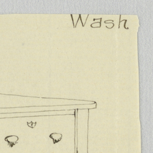 Drawing, Design for Highboy and Chest