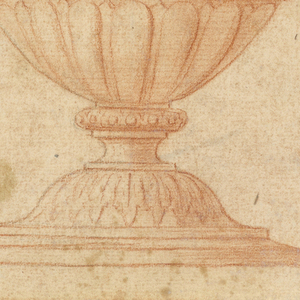 Drawing, Urn with the Representation of the Salvation of Loth, 1825–1850