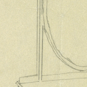 Drawing, Design for Toilet Table