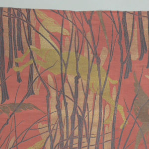 Textile, Falcon Hunt, ca. 1930