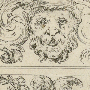 Print, Plate from Frises, Feuillages et Grotesques (Friezes, Foliage and Grotesques), ca. 1645