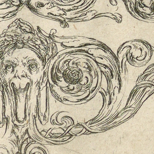 Print, Plate from Frises, Feuillages et Grotesques (Friezes, Foliage and Grotesques), ca. 1645