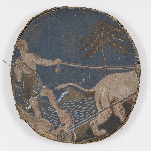 Bandbox Lid (USA), ca. 1835