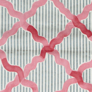 Textile And Samples, Wavy Trellis, 1984