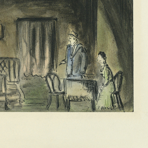 Drawing, Stage Design: The Country Girl, 1957