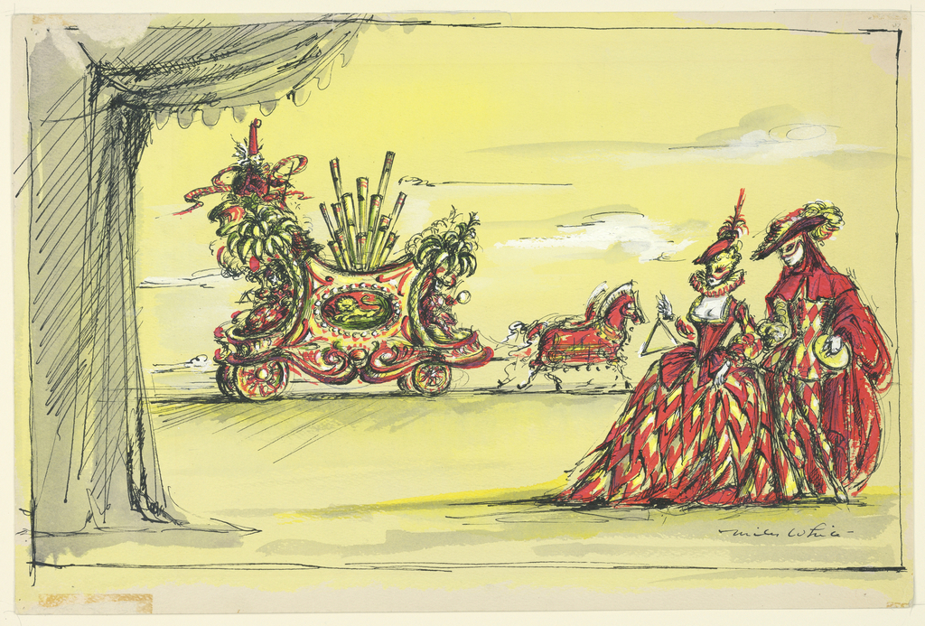 Drawing, Callipoe and Costume Design: Ringling Brothers Circus