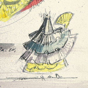 Drawing, Costume Designs for Ringling Brothers Circus