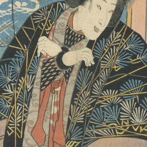 Print, Female thief, ca. 1850
