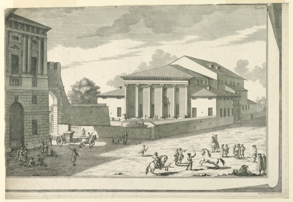 Print, Exterior, Teatro Filarmonico, Verona