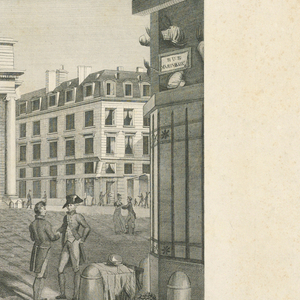 Print, Italian Theater, Paris, ca. 1820