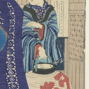 Print, Moonlight at Saruwaka, Edo, 1864