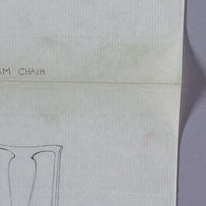 Drawing, Designs for Chairs