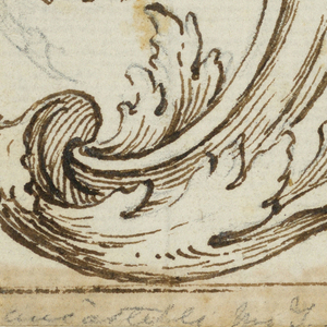 Drawing, Rinceau Design, 1725–1750