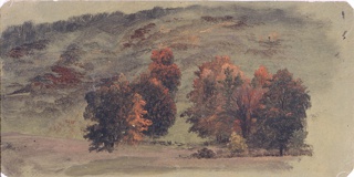Drawing, Autumn Colors, Vermont