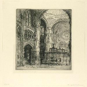 Print, Burgos Cathedral, ca. 1890