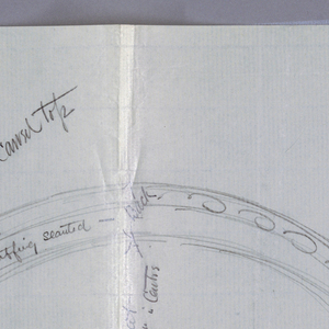 Drawing, Design for Showwood Sofa