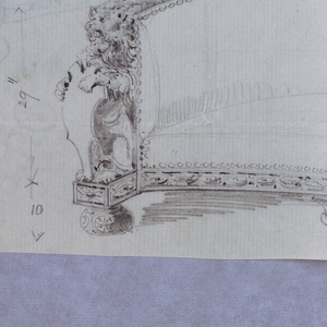 Drawing, Design for Showwood Sofa
