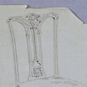 Drawing, Designs for Chairs