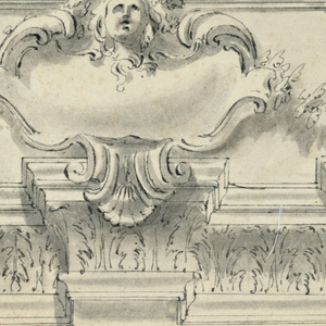 Drawing, Design for a Ceiling, 16th–19th century