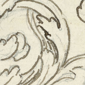 Drawing, Acanthus Ornament, early 19th century