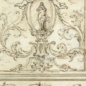 Drawing, Elevation of a Wall, 18th century