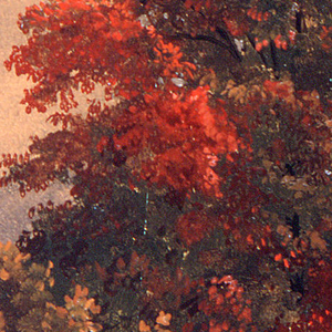 Drawing, Mt. Desert Island ?, Maine, October 1860
