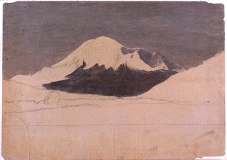 Drawing, Mount Chimborazo, Ecuador