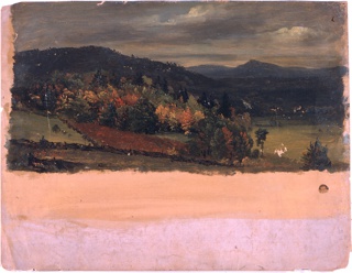 Drawing, Autumn in the Green Mountains, Vermont