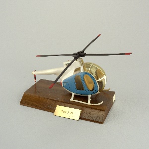 Hughes 500 Model Helicopter, mid-20th century