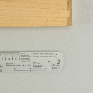 Fair Square Ruler, ca. 1980–90