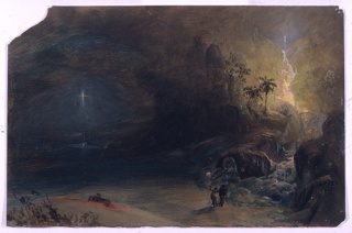 Drawing, Vision of the Cross