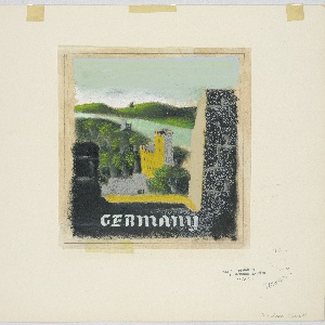 Drawing, Study for a Germany Poster, December 7, 1950