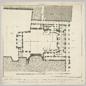 Print, Plan of the Ground Floor and the Pit for an Opera House, 18th century