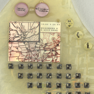 Wrist Computer Regional Information and Communication Port (concept model) Prototype For Wrist Computer, 1988