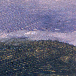 Drawing, Sunset, 1865–66