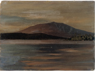 Drawing, Mt. Katahdin, Maine