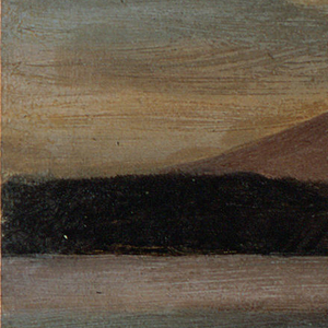 Drawing, Mt. Katahdin from Togue Pond, 1877