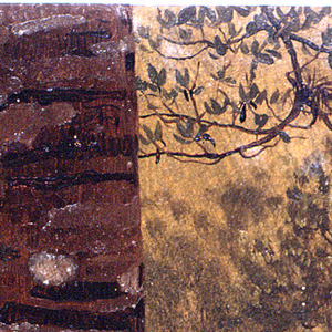 Drawing, Tree trunk, May 1865