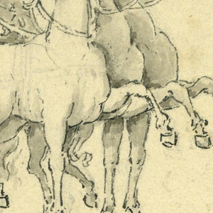 Drawing, Chariot Procession, ca. 1795