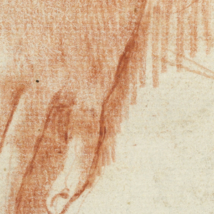 Drawing, Study of the Left Hand of a Woman, 18th century