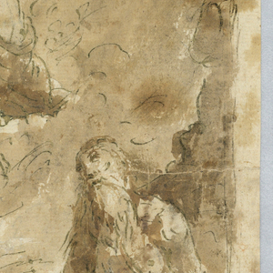 Drawing, Study of Holy Figures, 17th–19th century
