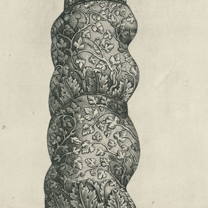 Print, The Column from the Temple of Solomon, 1570–73