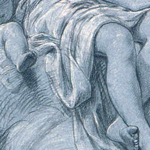 Drawing, Project for a ceiling painting of the Argentina Theater in Rome: Venus, 1850–1900